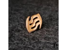 Значок из золота