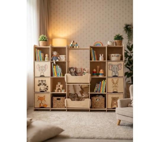 Фото 16 стеллаж Монтессори большой 2026