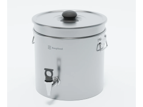 Бак 30 л с краном нержавеющая сталь Keepfood