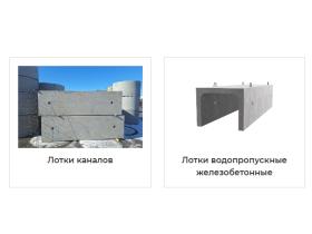 Лотки ЖБИ, Лотки железобетонные, лотки каналов