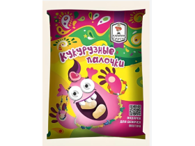 Кукурузные палочки с игрушкой «Капитан Хруст»