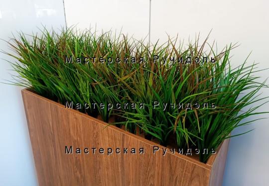 Фото 9 Растения искусственные 02-3.  "Осока высокая микс - оттенок 1 + оттенок 2" 2026