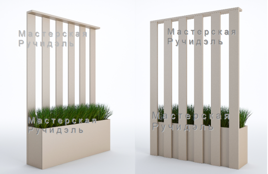 Фото 3 ширма плантер высокий Vertical Kumi 2026