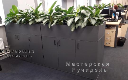 Фото опубликовано: ООО "МАСТЕРСКАЯ РУЧИДЭЛЬ", ИНН 9724054670, www.shirmel.ru © Фото 7 Тумба с цветочницей Ручидэль 2026
