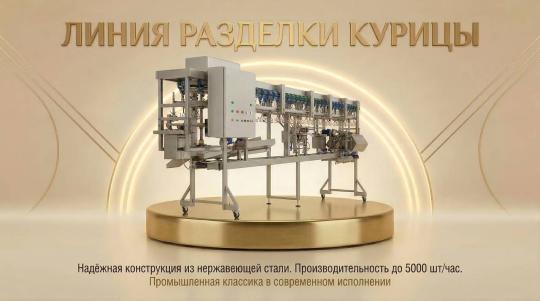 Фото 2 Линия разделки птицы ЛРП-3000, г.Миасс 2026