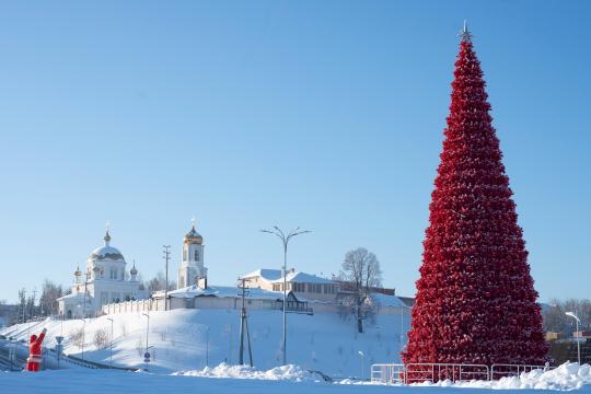 Фото 2 Световая уличная елка
