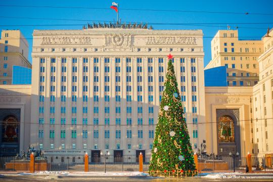 Фото 4 Большая уличная елка в Москве