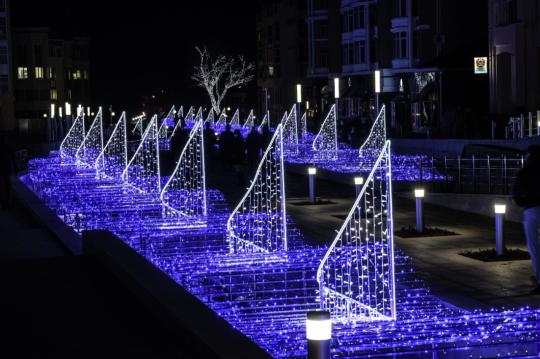 Фото 8 Светодинамический фонтан, украшение улиц города