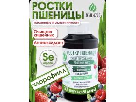 Ростки пшеницы с малиной супер фуд снек овощной