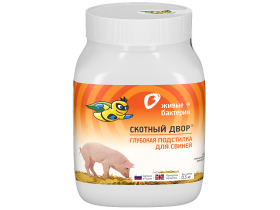 Глубокая подстилка для свиней