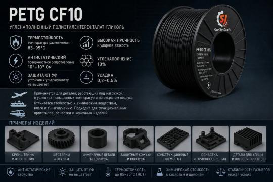 Фото 7 филамент PETG CF 10 2026