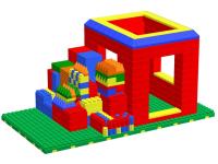 Архитектурный набор для группы детского сада 4-5 лет