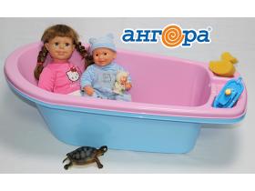 Ванночка детская розовая (Ангора)